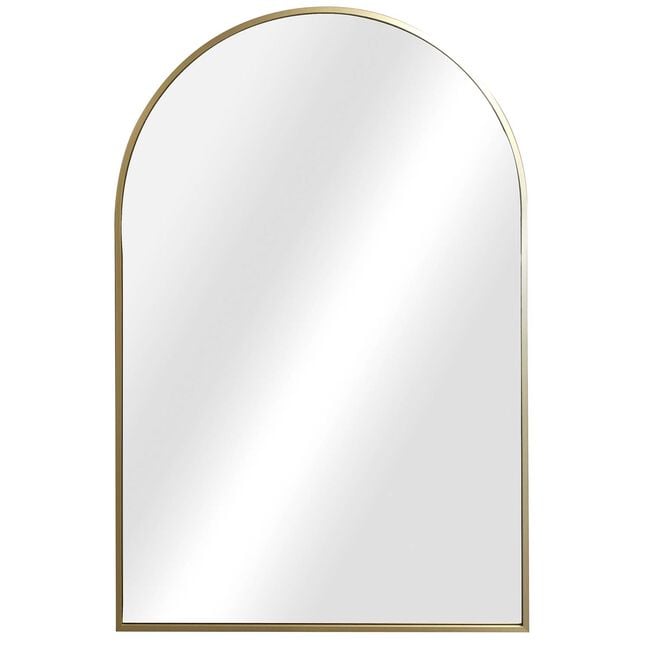 Arch Brass Mirror 50cm x 75cm
