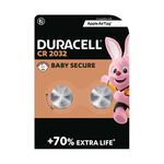 Duracell Classic CR2032 Batteries - 2 Pack