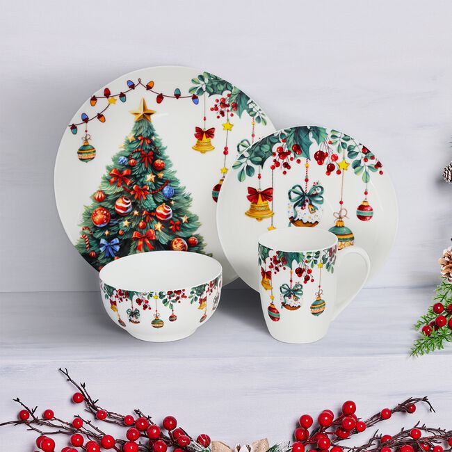 Love Christmas Tree Bowl