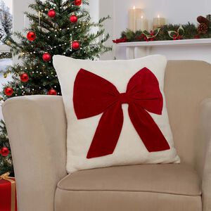 Luxe Bow Cushion 45cm x 45cm