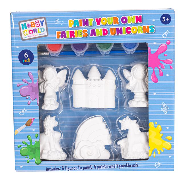 Hobby World Paint Your Own Fairies and Unicorns