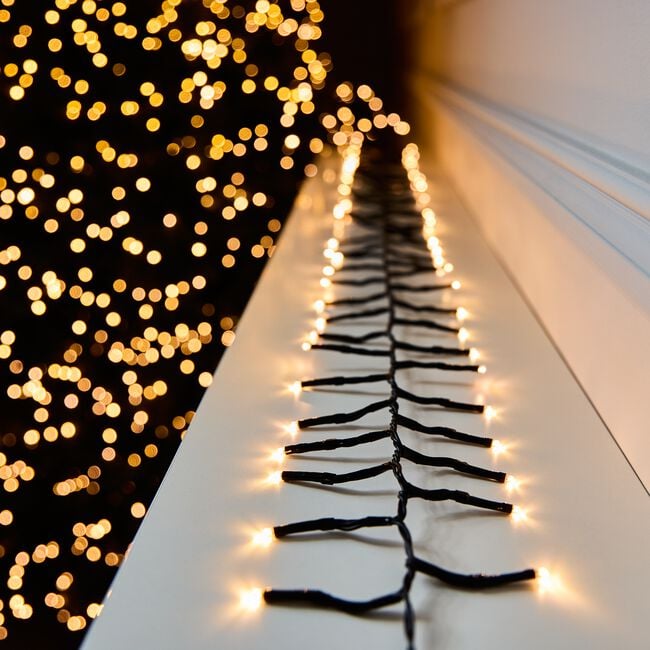 1000 WARM WHITE Led Cluster Lights