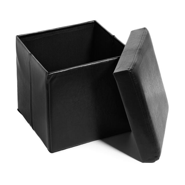 Deluxe Folding Ottoman - Black