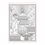 Adult Colouring Book - Cities