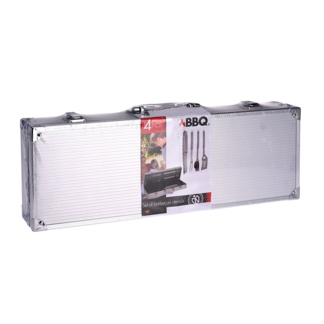 Stainless Steel BBQ Starter Set 4 Piece
