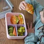 Melii Bento Purple & Grey 1250ml Container 