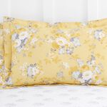 Mona Oxford Pillowcase Pair - Ochre
