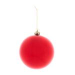 3 PACK 12Cm RED Baubles