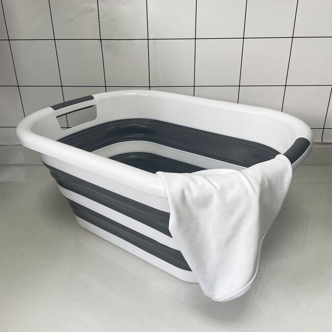 Ezy Storage Encore 26L Collapsible Laundry Basket