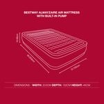 BESTWAY AlwayzAire Air Mattress Built-in Dual Pump - 191x97cm