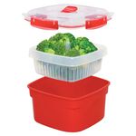 Klip It Microwave Steamer 3.2L Lunch Box 