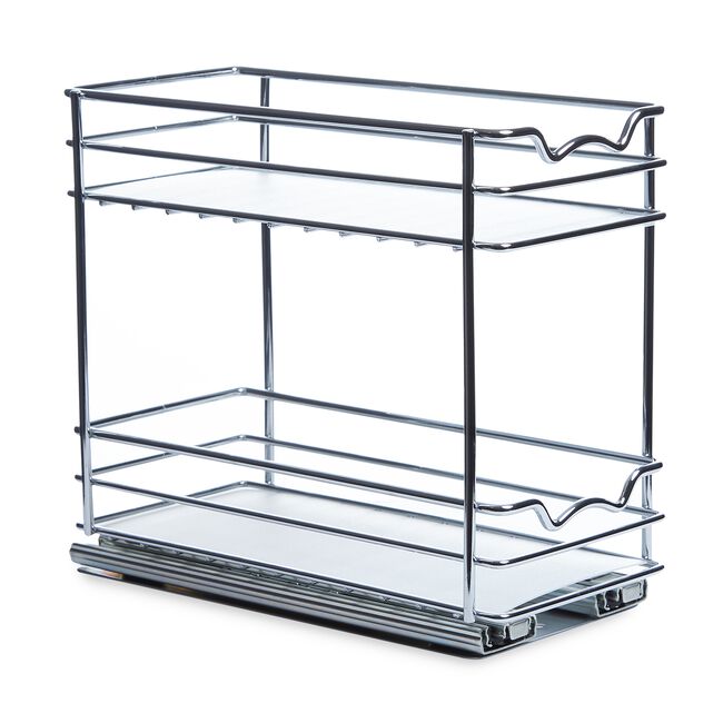 Storage Master Pull-Out 2-Tier Cabinet Organiser