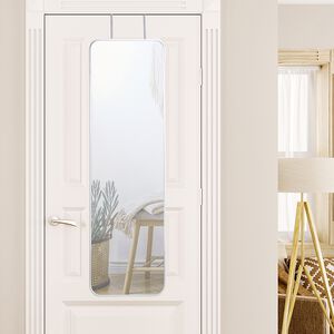 Elsa Over The Door Mirror Silver