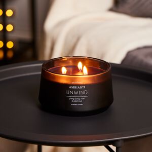 Ambianti Spa Collection Unwind 3 Wick Candle