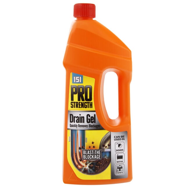 Duzzit Pro Strength Drain Gel 1 Litre