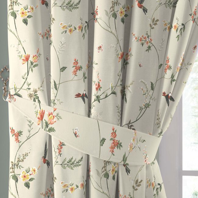 DARNLEY CORAL 66x54 curtain 
