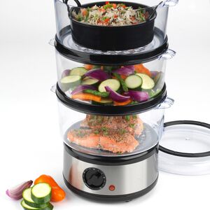 Salter 3 Tier Steamer