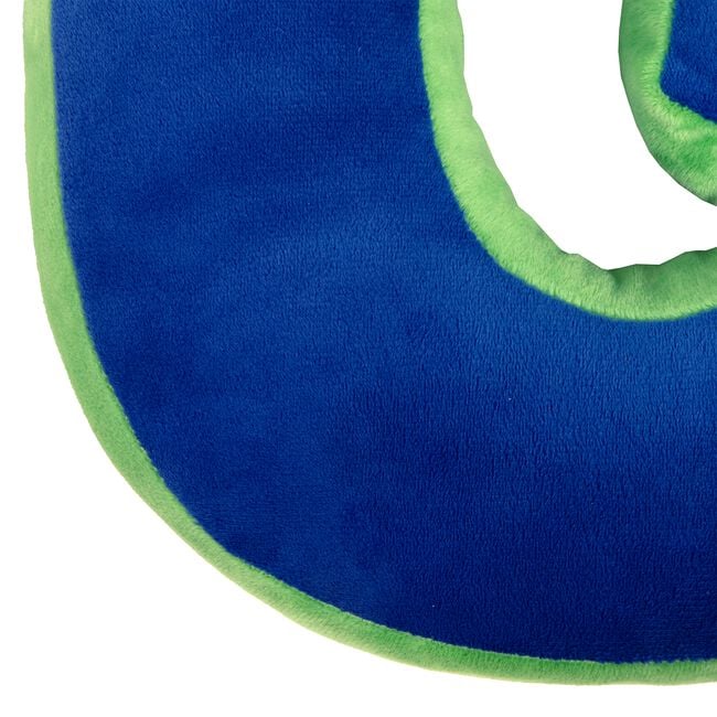LETTER G Cushion Blue/Green