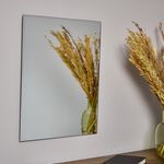 Rectangular Ensuite Bevelled Mirror 50 x 40cm