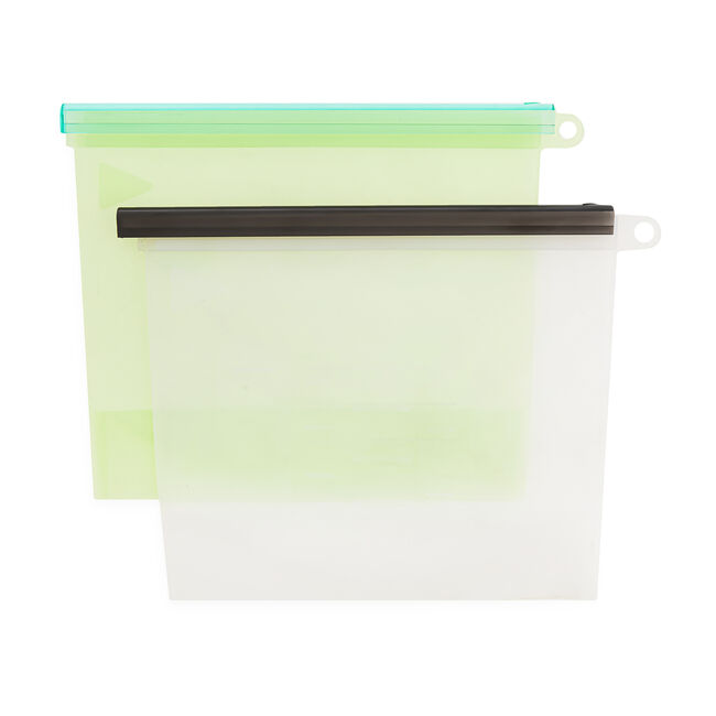 Reusable Silicone Storage Bags 2 Pack