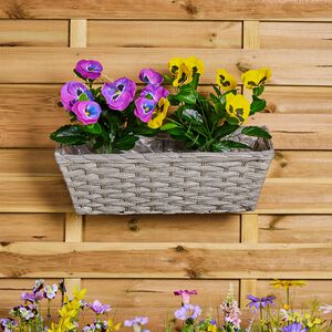 Rattan Effect Window Basket
