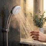 De Vielle 1 Function Jet Shower Head Chrome