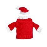 Christmas Jumper & Hat Wine Bottle Cover