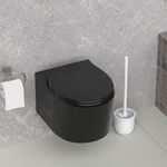 Black Soft Close Toilet Seat