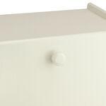 Apollo Rubberwood Drop Front Bread Bin - Cream