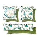 Seasons Greetings 2 Pack Cushion Covers 45 x 45cm