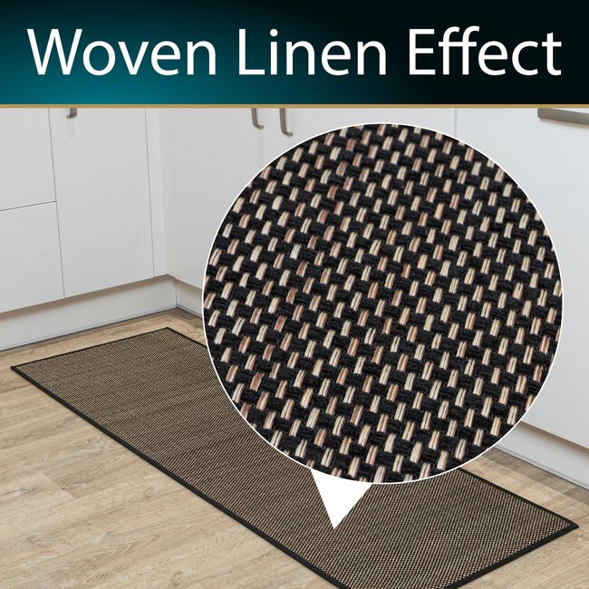 ANTARRA BLACK 50x150 Runner