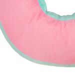 LETTER O Cushion Pink/Duck Egg