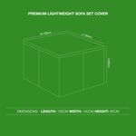 Premium Lightweight Sofa Set Cover