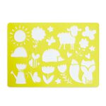 Easter Card Giant Stencil Craft Set