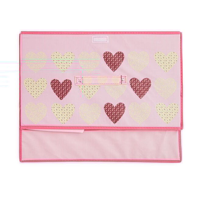 Hearts Foldable Storage Chest