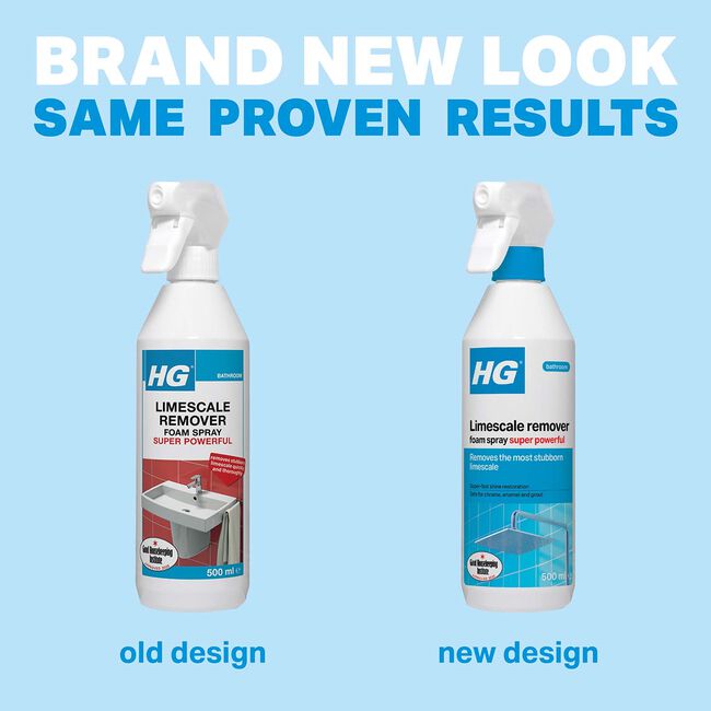 HG Stronger Limescale Remover Foam Spray 500ml
