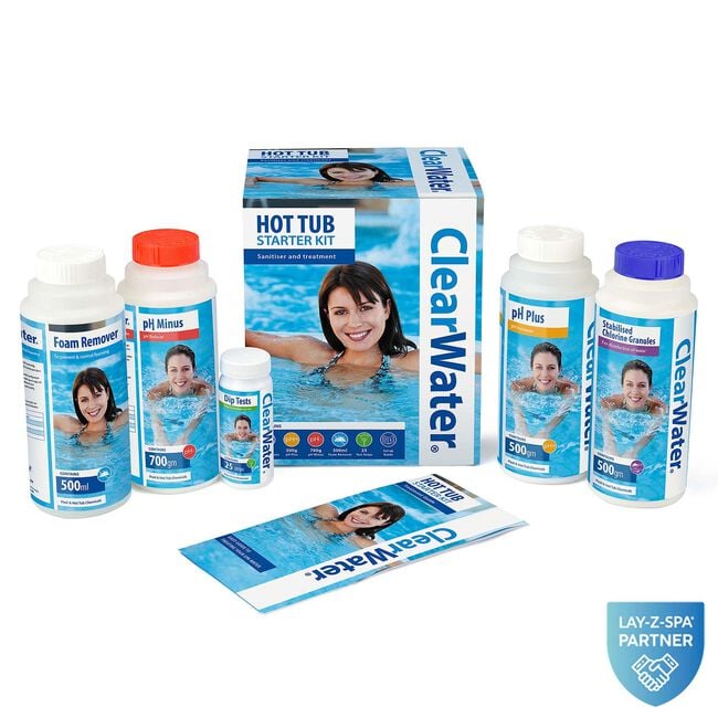 Clear Water Hot Tub Starter Kit