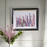Lavander Fields Jewelled Wall Art 49cm x 59cm