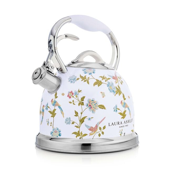 Laura Ashley Elveden White Stove Top Kettle 2.5L