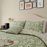 HARVEST MOON SINGLE DUVET COVER Sunflowers Green