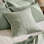 HEBDEN STRIPE EUCALYPTUS 55X55 Cushion