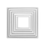 PME Square Cookie Cutters 6 Pack