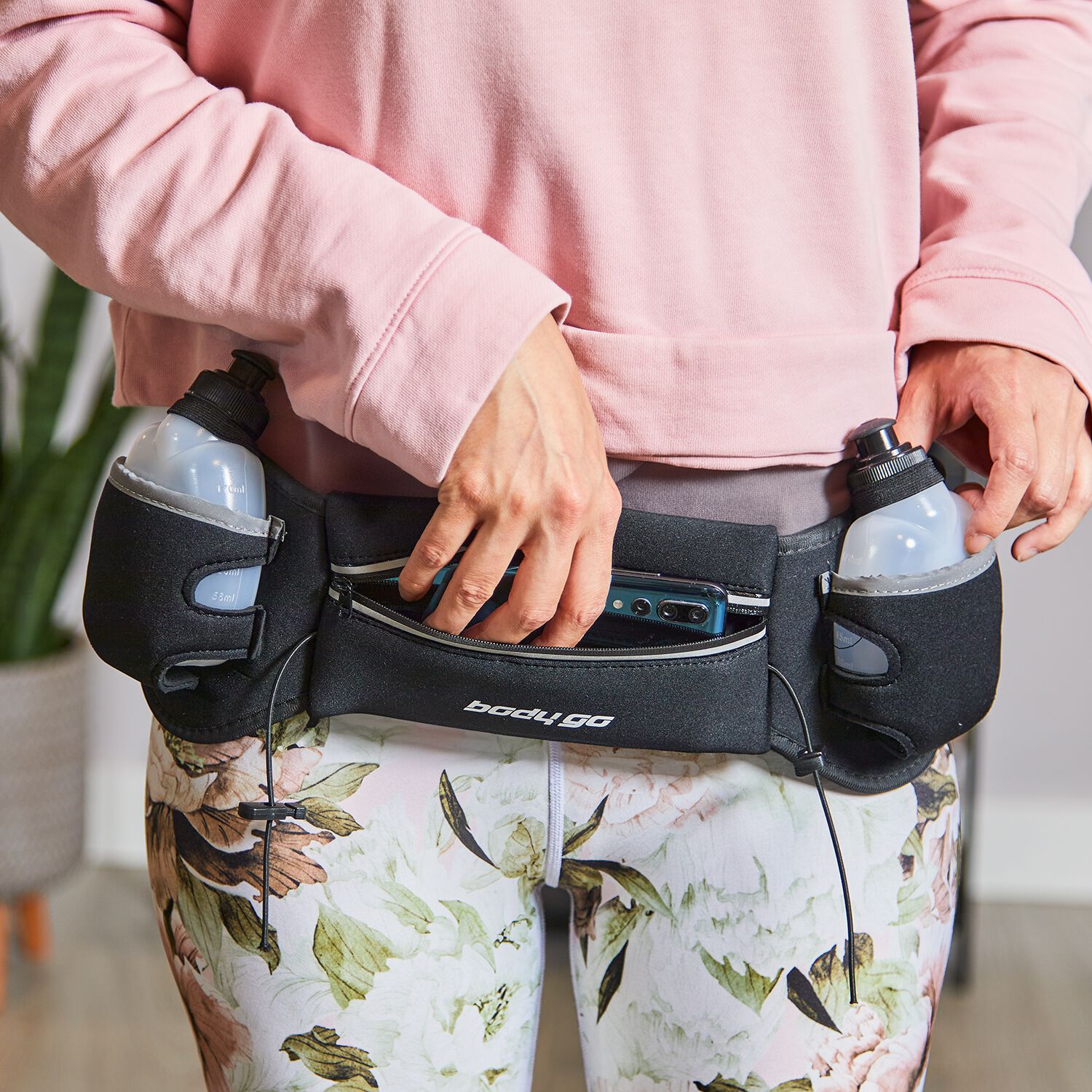 BodyGo Running Belt with Bottle Set