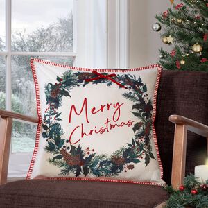 Bow Wreath Cushion 45cm x 45cm 