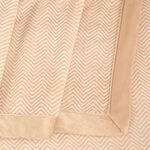 NICOLE DAY HERRINGBONE ALMOND 150x200cm Throw