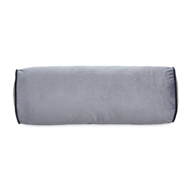 NAOMI CHARCOAL 20x55cm Bolster Cushion 