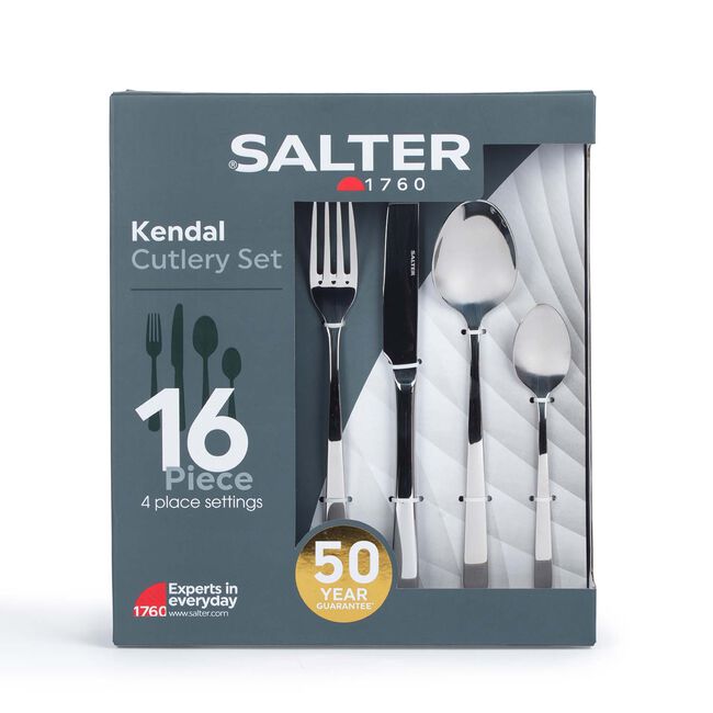 Salter Kendal 16 Piece Cutlery Set