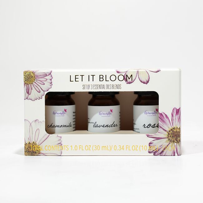 Aeromatic Essential Oils Let It Bloom 3 Pack