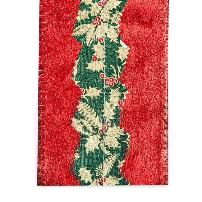 Holly Centre Christmas Cake Frill 