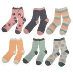 Country Club Fluffy Socks 2Pk - Assorted